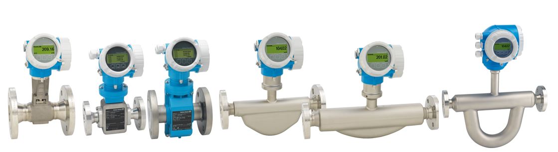Endress+Hauser Proline flow measurement instruments